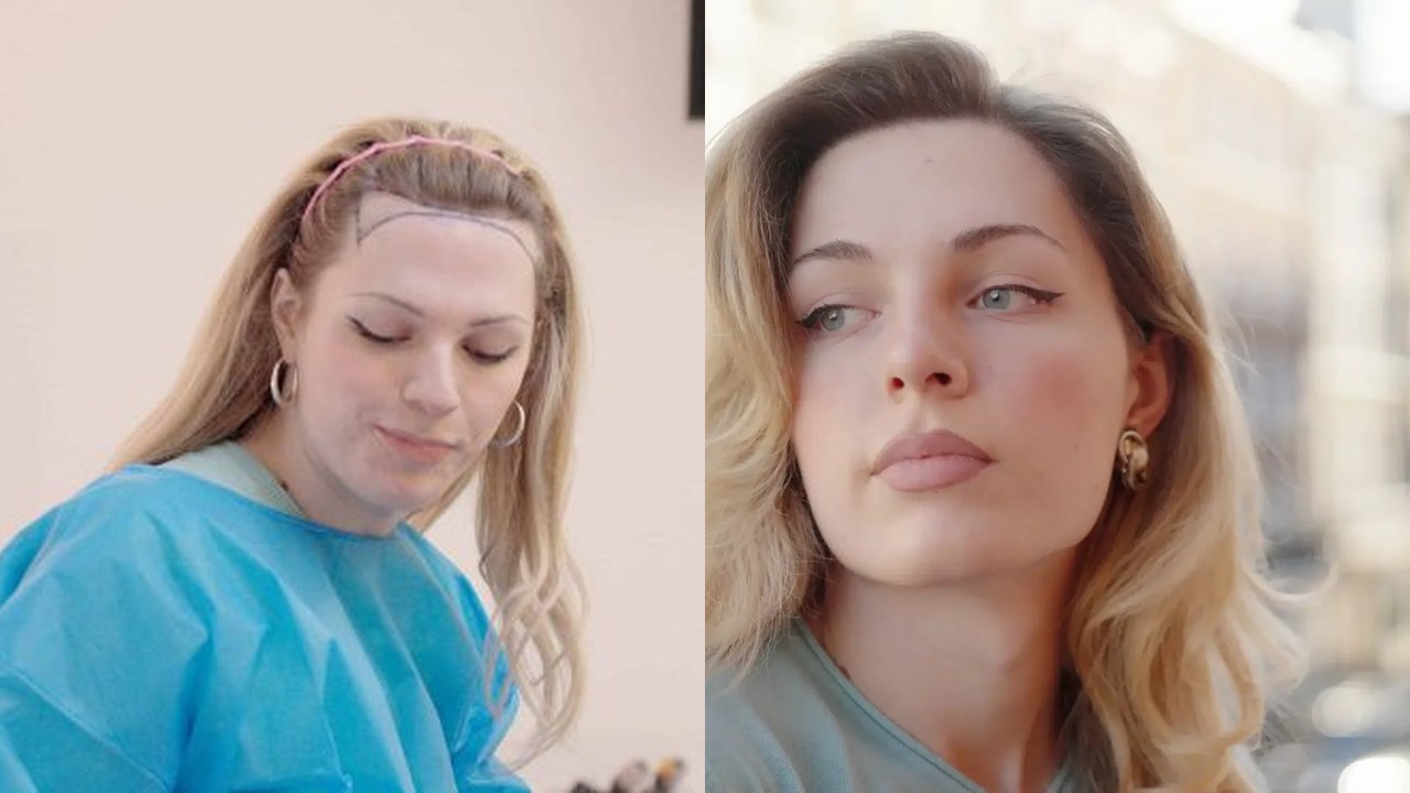 Dakota before and after hair transplant